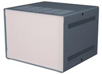 188-1341 RS PRO Grey Extruded Aluminium Enclosure, IP30, Grey Lid, 279 x 432 x 219mm