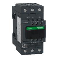 lc1d50av7 Schneider Electric LC1D Series Contactor, 400 V ac Coil, 3-Pole, 50 A, 22 kW, 3NO, 690 V ac