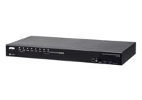 cs19208 Aten 8 Port USB DisplayPort KVM Switch, 3.5 mm Jack 4096 x 2160 Maximum Resolution