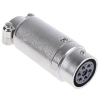 rm12bjb-6s81 Hirose Circular Connector, 6 Contacts, Cable, Miniature Connector, Socket, Female, RM Series