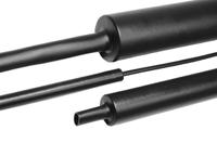 323-20190-ma47-196-po-x-bk HellermannTyton Adhesive Lined Halogen Free Heat Shrink Tubing, Black 19mm Sleeve Dia. x 1m Length 4:1 Ratio, MA47