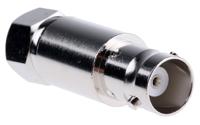 j01008a0031 Telegartner Straight RF Adapter BNC Socket to Type F Plug