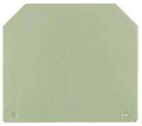 1050100000 Weidmuller W Series End Cover for Use with DIN Rail Terminal Blocks, ATEX
