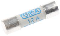 502152612 SIBA 12A Ceramic Cartridge Fuse, 10 x 38mm