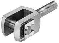 sga-m10x125 Festo Clevis SGA-M10X1,25, For Use With Swivelling Cylinder Mounting, To Fit 10mm Bore Size
