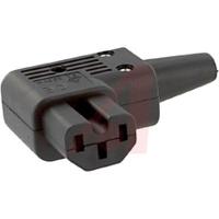 47840100 Schurter C15 Right Angle Cable Mount IEC Connector Socket, 10A, 250 V