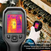 flir-tg165-x FLIR TG165-X USB 2.0 Thermal Imaging Camera, –25 → +300 °C, 80 x 60pixel Detector Resolution