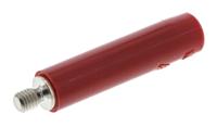 231031-22 Staubli Red Female Banana Socket, 4 mm Connector, Screw Termination, 32A, 600V, Nickel Plating