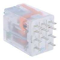 r3n-2013-23-1012-wtl Relpol Plug In Power Relay, 12V dc Coil, 10A Switching Current, 3PDT