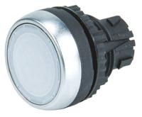 l21ah50 BACO Series White Spring Return Push Button Head, 22mm Cutout, IP66
