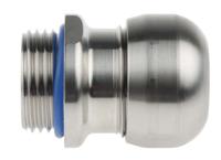 53806741 Lapp SKINTOP Series Metallic Stainless Steel Cable Gland, M20 Thread, 7mm min., 13mm max., IP69K