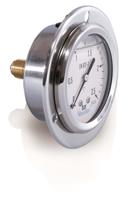 mit3-b22b31 Bourdon Analogue Pressure Gauge 100bar Back Entry 63mm Outside Diameter
