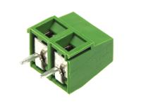 282836-2 TE Connectivity Buchanan Series PCB Terminal Block, 2-Contact, 5mm Pitch, Through Hole Mount, 1-Row, Screw Termination
