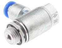 grlz-18-qs-4-d Festo GRLZ Series Tube Flow Regulator, 4mm Tube Inlet Port x G 1/8 Outlet Port, 193157