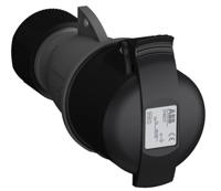 2cma102013r1000 Amphenol Industrial, 2CMA1 IP44 Black 3P+E Industrial Power Socket, Rated At 16A, 500 V