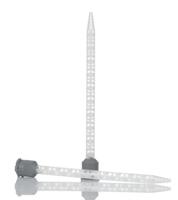 mix-nozzle-helical 3M Scotch-Weld D48.5S Mixer Nozzle, 48.5 ml, 50 ml Duo-Pak Cartridges 72 Mixing elements 157mm
