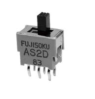 as2d-2m-10-z Nidec Components PCB Slide Switch DPDT On-On 0.4 VA Slide