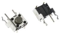 b3f-3122 Omron Grey Plunger Tactile Switch, SPST 50 mA @ 24 V dc 1.6mm Through Hole