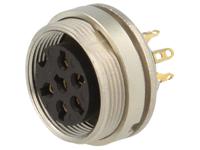 kgv-60 Lumberg, KGV 6 Pole M16 Din Socket, DIN EN 60529, 5A, 250 V ac IP40, Female, Panel Mount