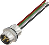 283-5008 RS PRO Industrial Circular Connector, 4 Contacts, Panel, 7/8 in Connector, Plug, Male, IP68