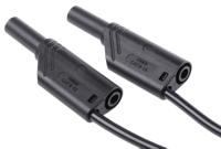 934088100 Hirschmann Test & Measurement, 32A, 1000V ac/dc, Black, 1m Lead Length