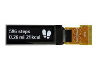 mdog128032c2v-ws Midas 0.91in White Passive matrix OLED Display 128 x 32pixels COG SPI Interface