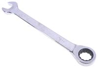 487-044 RS PRO Combination Ratchet Spanner, 19mm, Metric, Double Ended