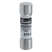 ktk-5 Eaton 5A F Melamine Cartridge Fuse, 10 x 38mm