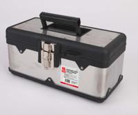 275-0039 RS PRO Polypropylene, Stainless Steel Tool Box, 350 x 190 x 165mm
