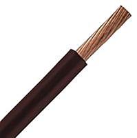 902-8442 RS PRO Brown 6mm² Hook Up Wire, 16 AWG, 75/0.3 mm, 100m, PVC Insulation