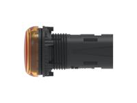 2-2489541-4 TE Connectivity, 2-2489541, Screw Mount Orange LED Pilot Light, 19.6mm Cutout, IP20, IP65, Dome, 415V ac