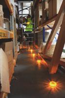 nspulsarpro-g Nightsearcher Pulsar Series Green Multiple Effect Beacon, 3.7 V, Magnetic Mount, LED Bulb