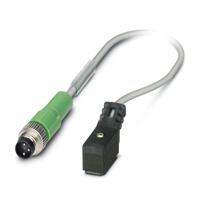1453339 Phoenix Contact Male 2 way M8 to 2 way KMYZ-9 Sensor Actuator Cable, 1.5 m
