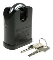 ss65cs-rs Squire Key Weatherproof Boron Alloy, Steel Steel Padlock, 12.7mm Shackle, 65mm Body