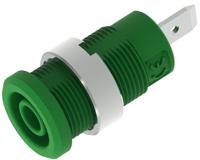 3274-i-v Electro PJP Green Female Banana Socket, Plug In Termination, 36A, 600 → 1000V