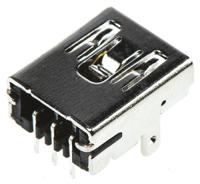 a-usb-b-m5-c ASSMANN WSW Right Angle, Through Hole, Socket Type B USB Connector
