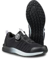 5382-43 Jalas 5382 Unisex Black, White Safety Shoes, UK 9, EU 43