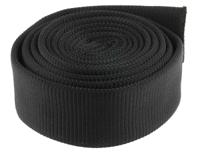 668-1282 RS PRO Braided PET Black Cable Sleeve, 32mm Diameter, 3m Length
