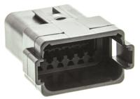 dt0412pa-ce02 Deutsch, DT Automotive Connector Socket Grey 12 Way, Crimp Termination DT0412PA-CE02