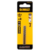 dt20513-qz DeWALT DT205 Series HSS Twist Drill Bit for Wood, 2.5mm Diameter