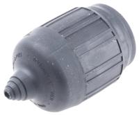 hbl6031 Hubbell Male Black Weatherproof Triple Seal Boot IP55 for use with Power Connector