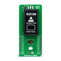 mikroe-4036 MikroElektronika Radiation Click Environment Sensor MikroBus Click Board for BG51