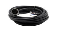 rnd-205-01206 RND Female 5 way Straight M12 to Free End Cable Connector Cable, 2 m