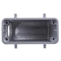 19300160527 HARTING Han B Heavy Duty Power Connector Hood, M32 Thread, Side Entry