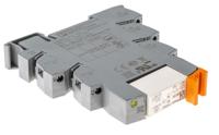 2967086 Phoenix Contact PLC-RPT- 5DC/21 Series Relay Module, DIN Rail Mount, 110V dc Coil, DPDT, 2-Pole