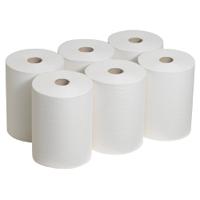 6657 SCOTT Scott Slimroll () Rolled White Hand Towels, 198mm, 165 Sheets