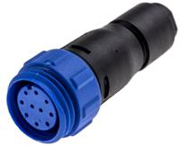 px041110s6065 Bulgin Circular Connector, 10 Contacts, Cable, Miniature Connector, Socket, Female, IP68, Buccaneer 400 Series