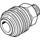 kd4-38-a Festo Brass Female Pneumatic Quick Connect Coupling, G 3/8 Male Threaded
