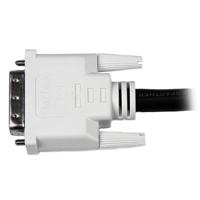 dviddmm1m StarTech.com, Male DVI-D Dual Link to Male DVI-D Dual Link  Cable, 1mBlack sheathAluminium Foil, Braid shielding