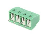 1751264 Phoenix Contact MKDS 1/ 4-3.5 Series PCB Terminal Block, 4-Contact, 3.5mm Pitch, Through Hole Mount, 1-Row, Screw